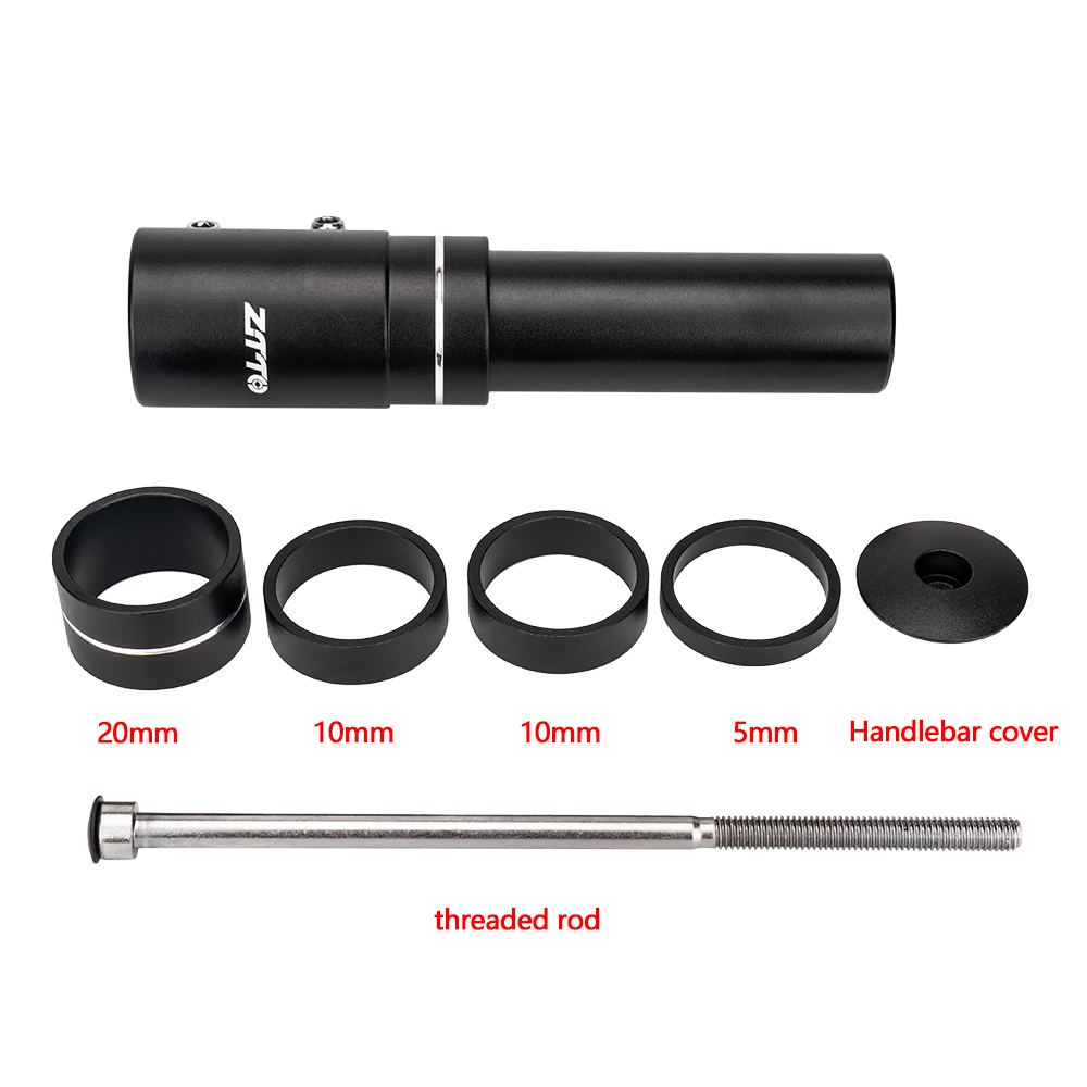 ZTTO peninggi setang sepeda, g - Stem Extender Tube ulasan dan harga